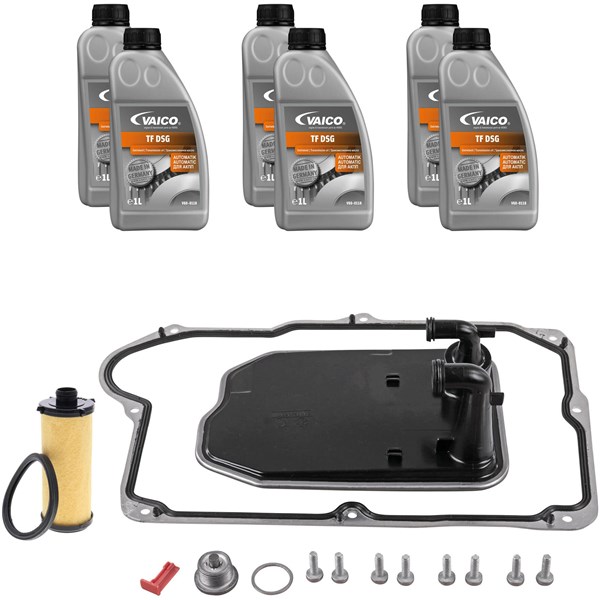 Delesett, oljeskift automatisk girkasse VAICO VAICO