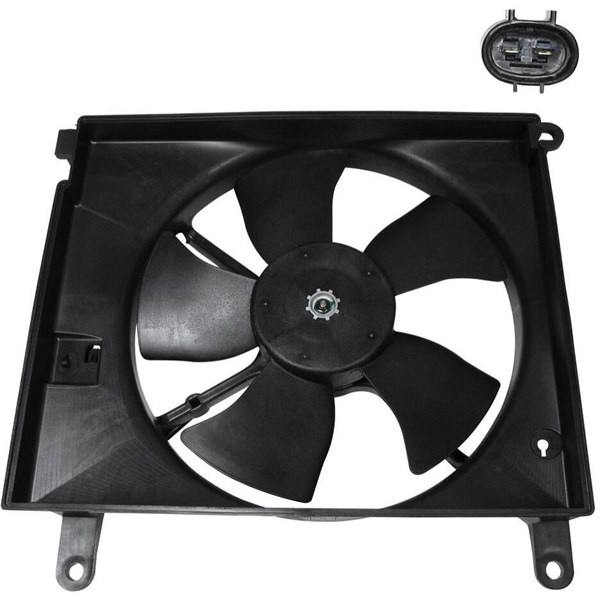 Ventilator, motorkjøling 12V, Venstre