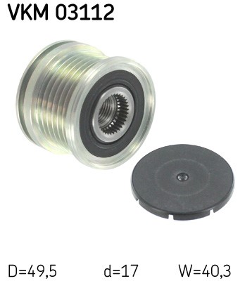 Frihjul, dynamo 100A SKF SKF