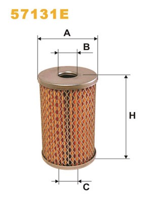 Hydraulikkfilter, styring WIX WIX