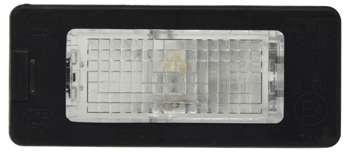 Nummerskiltlys, på begge sider TYC TYC