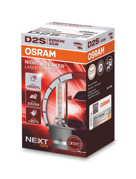 Xenonpære OSRAM XENARC NIGHT BREAKER LASER D2S P32d-2 85V OSRAM OSRAM