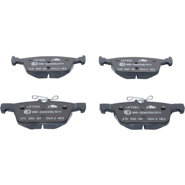 Bremseklosser sett, Bakaksel ATE Ate ceramic ATE