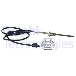 Sensor, avgasstempertur, partikelfilter DELPHI DELPHI