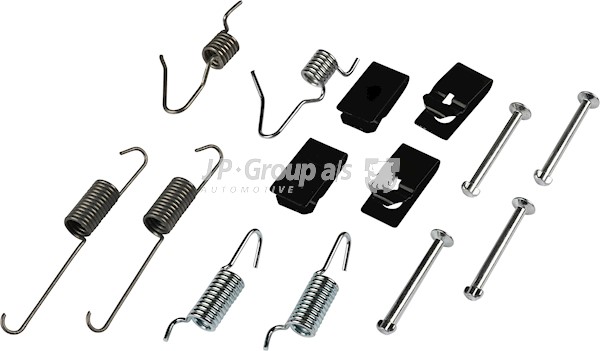 Teilbehørsett, parkeingsbremse-sko, Bakaksel