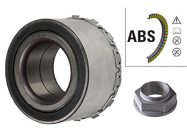 Hjullagersett, Framaksel, Bakaksel FAG FAG