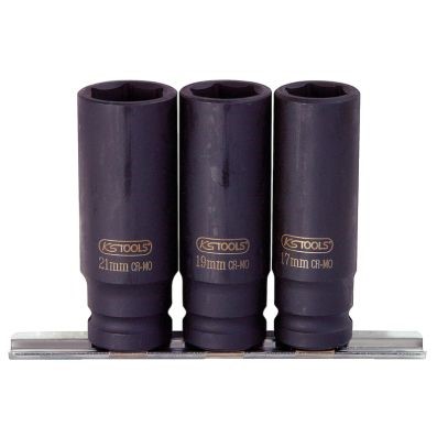 Kraftpipesett 1/2"- 17, 19, 21 mm KS TOOLS KS TOOLS