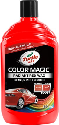 Color Magic Rød 500ml TURTLE WAX Turtle Wax