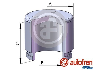 Stempel, bremseklave, Framaksel Autofren seinsa D02553 AUTOFREN SEINSA