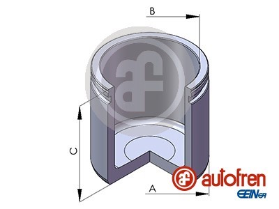 Stempel, bremseklave, Framaksel Autofren seinsa D02564 AUTOFREN SEINSA