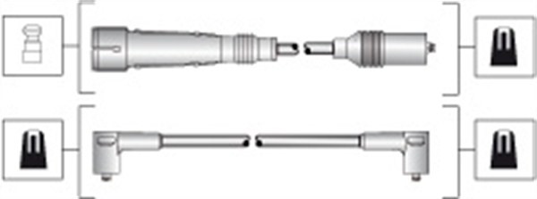 Tennledningssett MAGNETI MARELLI MAGNETI MARELLI