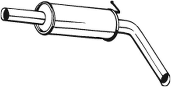 Mellomlyddemper Bosal 220-107 BOSAL