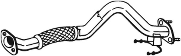 Eksosrør, Foran BOSAL BOSAL