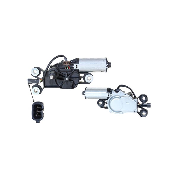 Viskermotor 12V, Bak KLOKKERHOLM KLOKKERHOLM