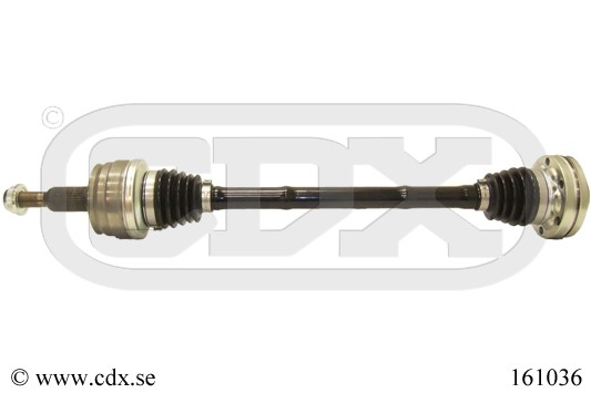 Drivaksel, Venstre bakaksel CDX CDX