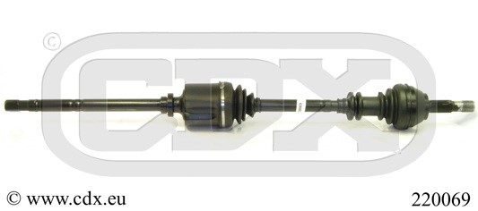 Drivaksel, Framaksel høyre CDX CDX