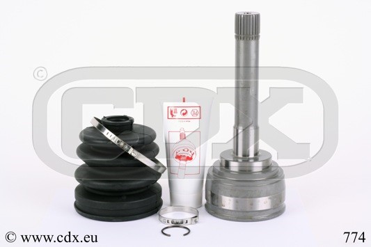 Leddsett, drivaksel, Framaksel, Bakaksel, Hjulside CDX CDX