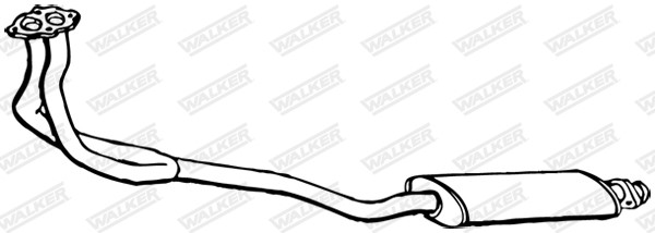 Mellomlyddemper, Senter WALKER WALKER