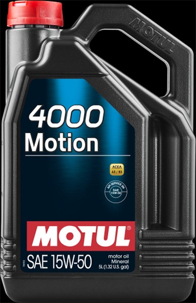 Motorolje Motul 4000 Motion 15w-50 MOTUL 4000 motion 15w50 MOTUL