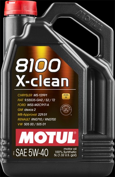 Motorolje Motul 8100 X-Clean 5W-40 MOTUL