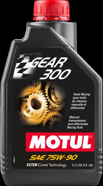 Akselgirolje Motul Gear 300 75W-90, Bakaksel, Foran MOTUL