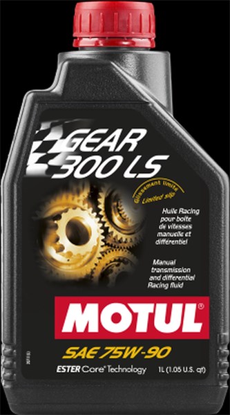 Akselgirolje Motul Gear 300 LS 75W-90 GL-4 GL-5, 1L, Bakaksel, Fo MOTUL
