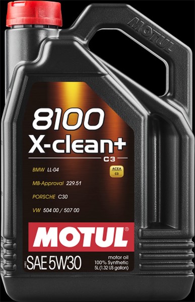 Motorolje Motul 8100 X-Clean+ 5W-30 MOTUL