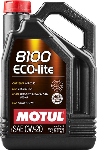 Motorolje Motul 8100 Ecolite 0W-20 De MOTUL