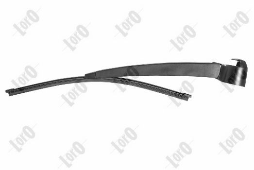 Viskerarmsett, vindusspyler, Bak