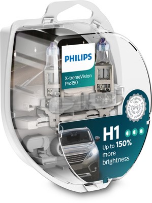 Halogenlampe PHILIPS X-tremeVision Pro150 H1 P14,5s 12V PHILIPS Philips