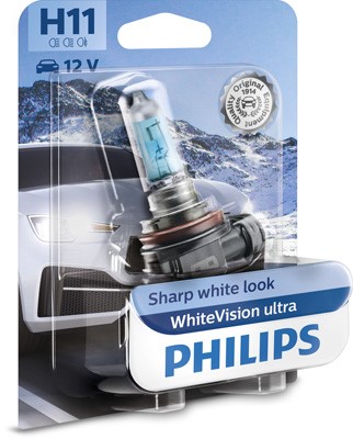 Halogenlampe PHILIPS WhiteVision ultra H11 PGJ19-2 12V PHILIPS Philips
