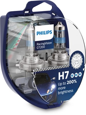 Halogenlampe PHILIPS RacingVision GT200 H7 PX26d 12V PHILIPS Philips