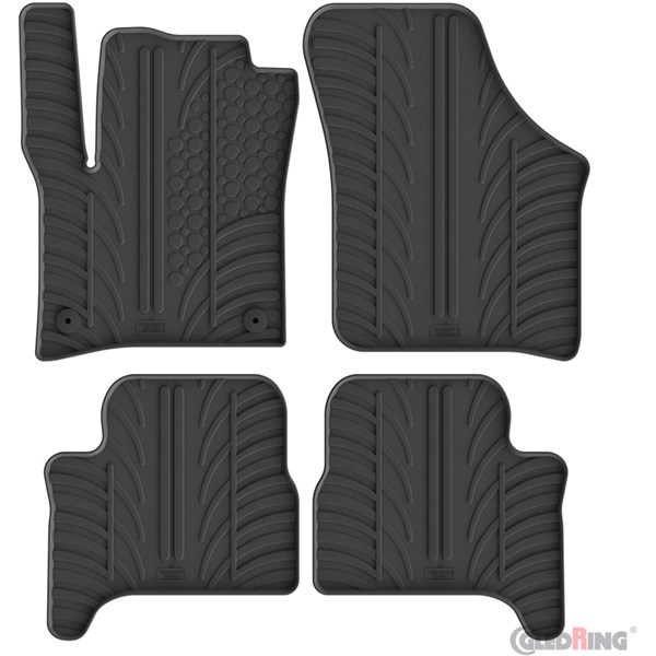 Gummimatte kupé Volkswagen e-Up , Foran og bak, Foran eller bak G GledRing