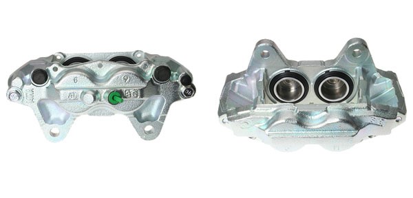 Bremsecaliper, Framaksel venstre, Bak akselen BUDWEG CALIPER BUDWEG CALIPER