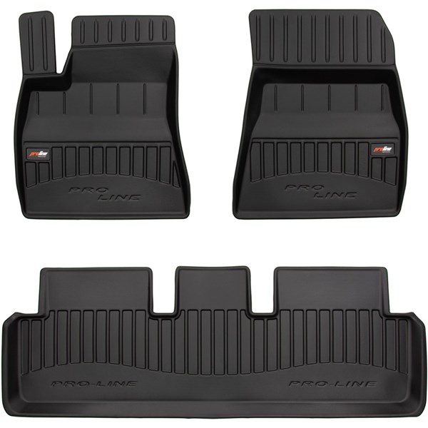 Gummimatte, kupé	3D PROLINE Tesla 3 2017-... Frogum