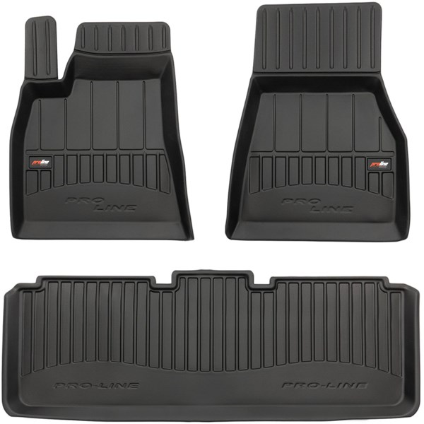 Gummimatte, kupé	3D PROLINE Tesla S 2012-... Frogum