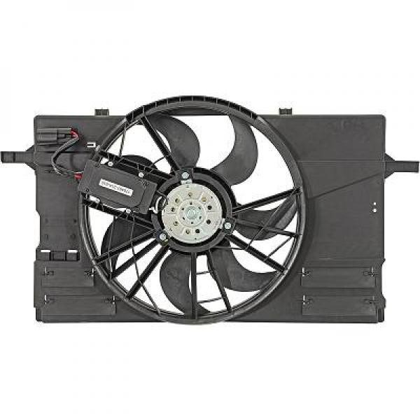 Ventilator, motorkjøling 12V DIEDERICHS Diederichs climate - volvo c30, c70 cabriolet ii, s40 ii, v50 - OE 30671060, 30680025, 30680026