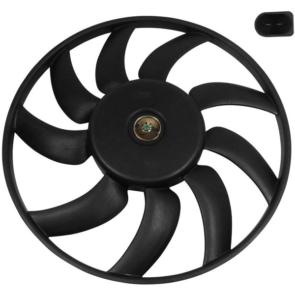 Ventilator, motorkjøling 12V - P1333556 - audi - OE 8K0 959 455 G, 8K0 959 455 K, 8K0 959 455 T