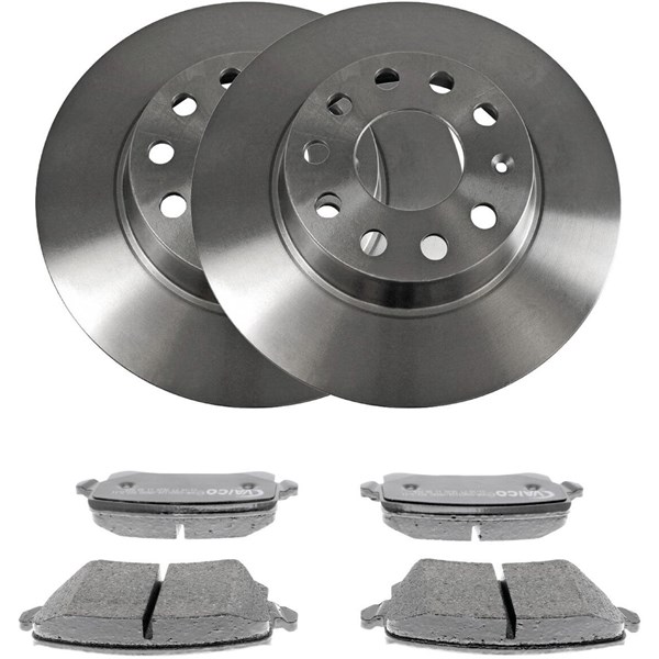 Bremsesett, Skivebremser Full, Bakaksel VAICO VAICO