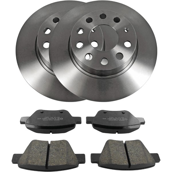 Bremsesett, Skivebremser Full, Bakaksel VAICO VAICO