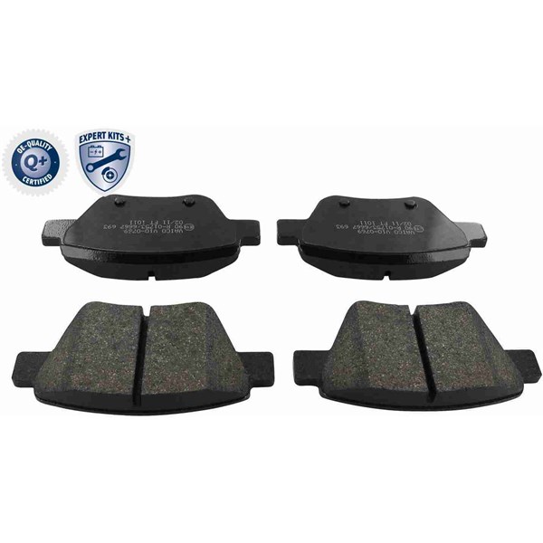 Bremsesett, Skivebremser Full, Bakaksel VAICO Expert kits + VAICO