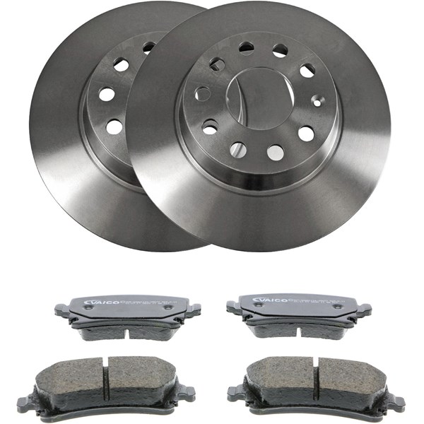 Bremsesett, Skivebremser Full, Bakaksel VAICO VAICO