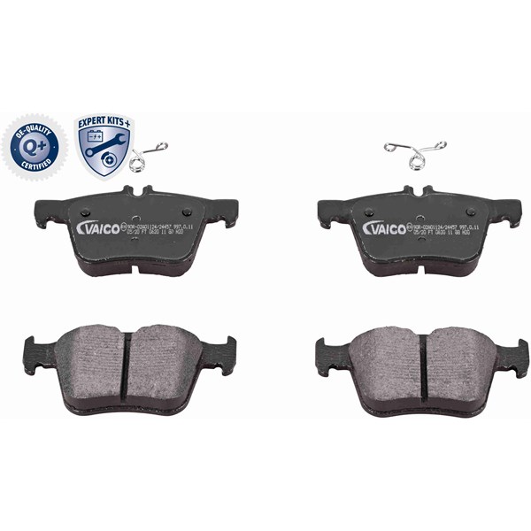 Bremsesett, Skivebremser Full, Bakaksel VAICO Expert kits + VAICO