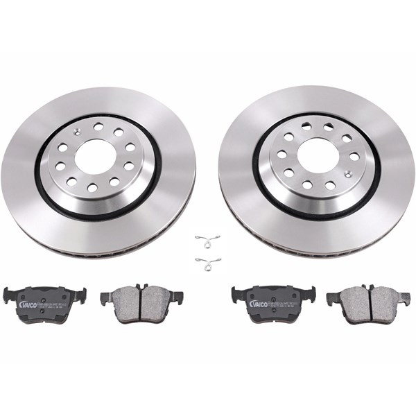 Bremsesett, Skivebremser Ventilert, Bakaksel VAICO VAICO