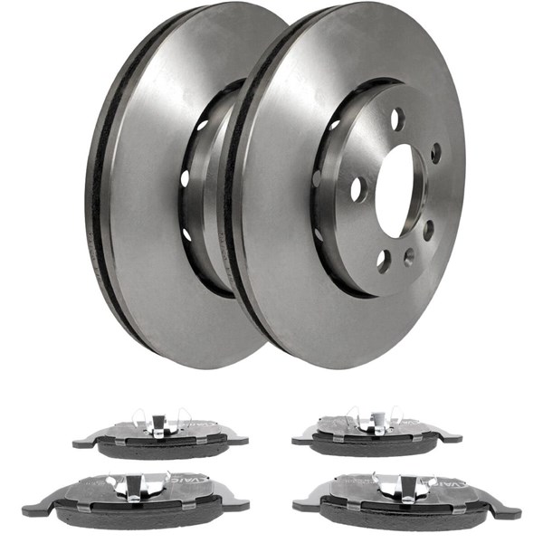 Bremsesett, Skivebremser Ventilert VAICO VAICO