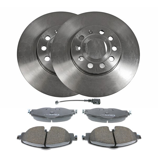 Bremsesett, Skivebremser Ventilert, Framaksel VAICO VAICO