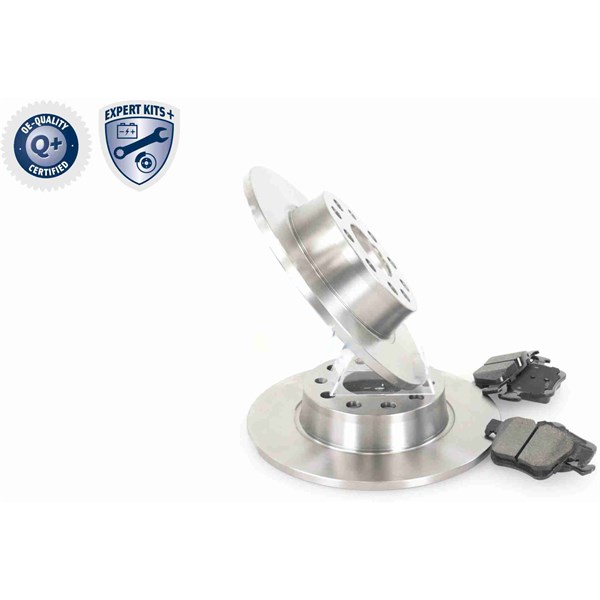 Bremsesett, Skivebremser Full, Bakaksel VAICO Expert kits + VAICO