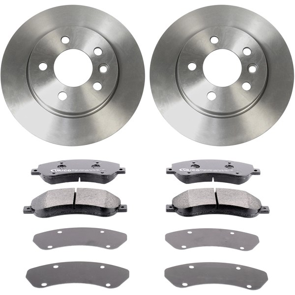 Bremsesett, Skivebremser Ventilert, Framaksel VAICO VAICO