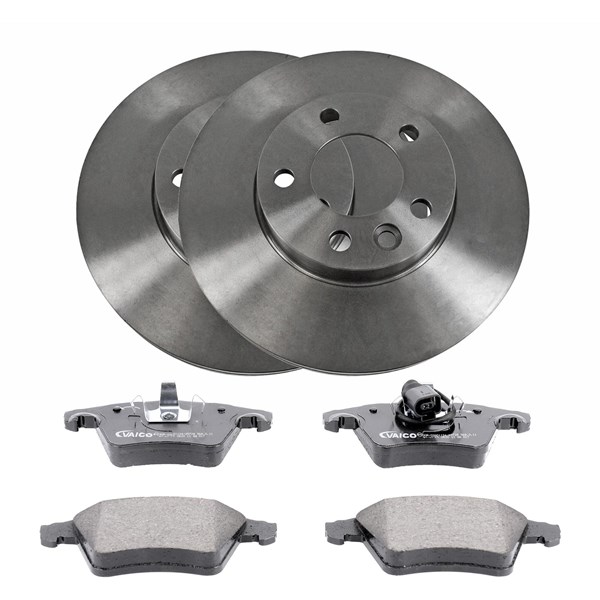 Bremsesett, Skivebremser Ventilert, Framaksel VAICO VAICO