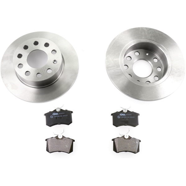 Bremsesett, Skivebremser Full, Bakaksel VAICO VAICO